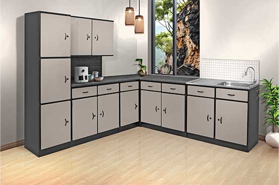5 Piece Saturn Grey Kitchen Scheme